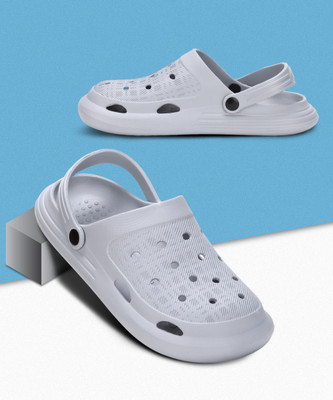 Paragon A1K10914G Clogs For Men | Water Resistant | Ultra Soft | Durable , Lightweight Men Clogs(Grey , 7)