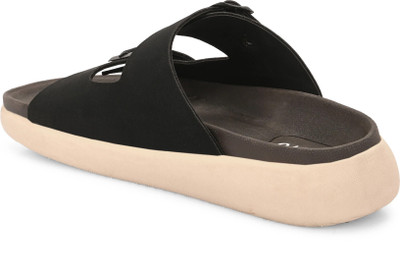 Arivo Men Sandals(Black, Beige , 8)