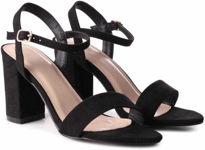 UUNDA Fashion Women Black Heels