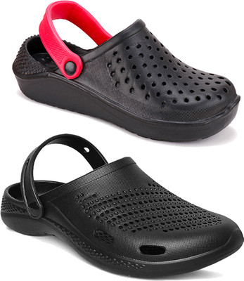 Camfoot Men Sandals(Black , 6)
