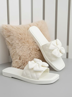 mokshi Women Flats(Beige , 8)