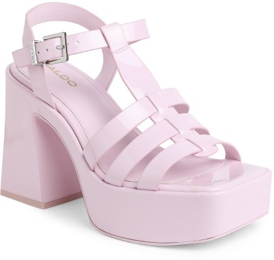 ALDO Women Heels(Pink , 3)