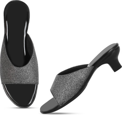 kishu Women Heels(Grey , 5)