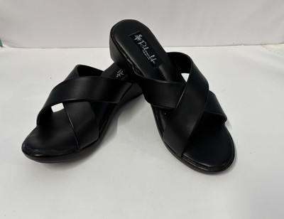 Rebornlife Women Wedges(Black , 5)