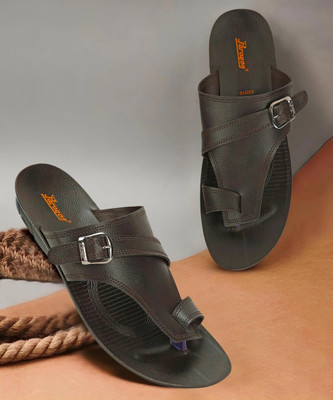 Paragon PUK2231G Stylish Slippers For Men | Easy Wear Slip On | Comfortable | Washable Men Clogs(Brown , 6)