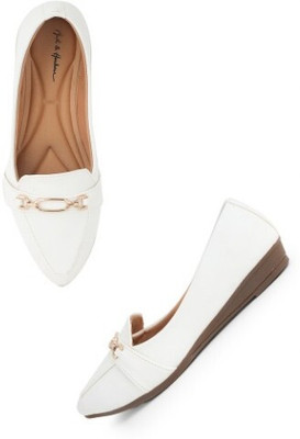 Mast & Harbour Women Bellies(White , 3)