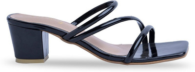 Dressberry Women Heels(Black , 5)