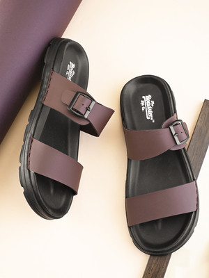 Roadster Stylish Comfortable Men Sandals(Brown , 9)