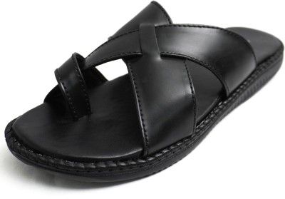 Runrave Men Sandals(Black , 10)