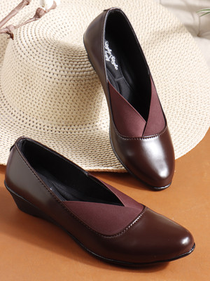 STYLE BUY STYLE Bellies For Women(Brown , 9)