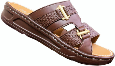 Al-raeeb Men Sandals(Brown , 6)