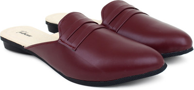 Todhwear Women Heels(Maroon , 6)