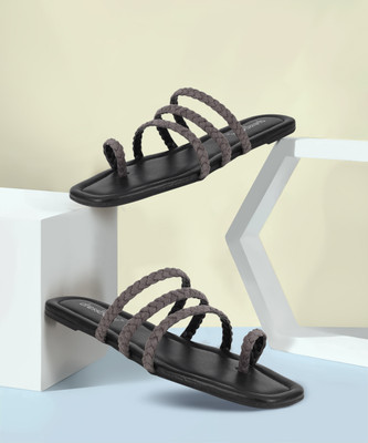 Dressberry Women Flats(Grey , 7)