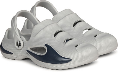 Arvok Men Clogs(Grey , 6)