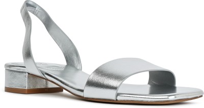 ALDO Women Heels(Silver , 2)