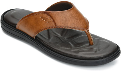 STEPHORN V-Strap Ortho Flip Flops | Cushioned Comfort� Men Sandals(Tan , 6)