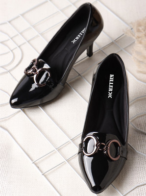 KILLER Women Heels(Black , 5)