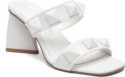 Bruno Manetti Women Heels(White , 7)