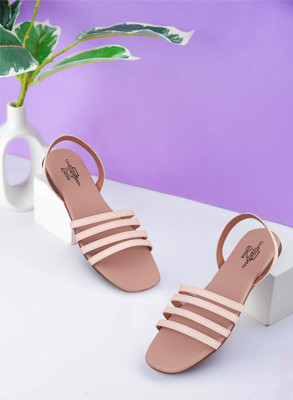 UNFORGETTABLE QUEEN Women Flats(Pink , 5)