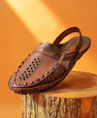 Kolhapuri Men Sandals(Brown , 11)