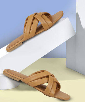 Inc.5 Women Flats(Beige , 4)