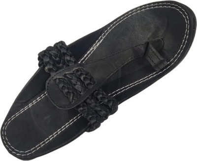 JINDAL ENTERPRISES Men Sandals(Black , 6)