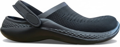 CABANARETAIL Men Clogs(Black , 8)