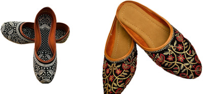 Dualstep Women Flats(Black, Black , 4)
