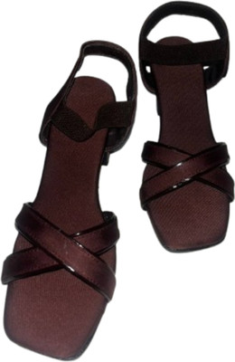 unique zone Women Heels(Maroon , 11)