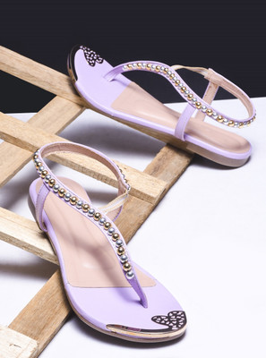 Hitway Women Flats(Purple , 7)