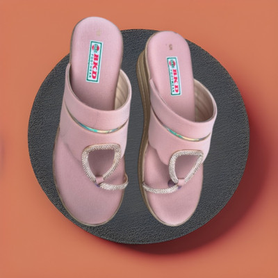 BKD FOOTWEAR Women Flats(Pink , 7)