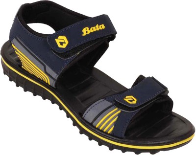 Bata Men Casual(Blue, Yellow , 10)