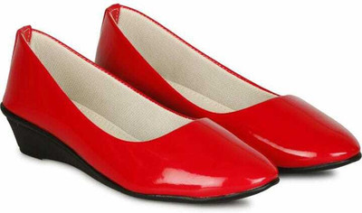 SHIPEE Women Bellies(Red , 5)