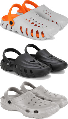 DRACKFOOT Men Clogs(Grey , 9)