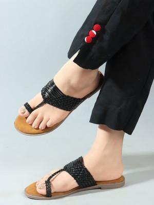 Retro Walk Women Flats(Copper , 8)