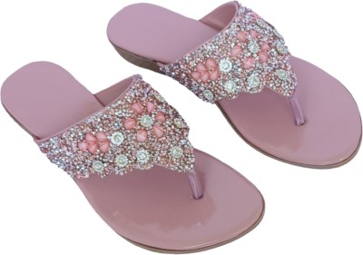 abuza Women Flats(Pink , 7)