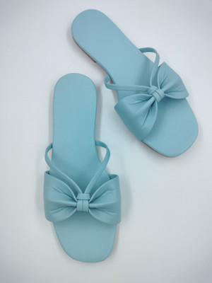 HooShoe Women Flats(Blue , 4)