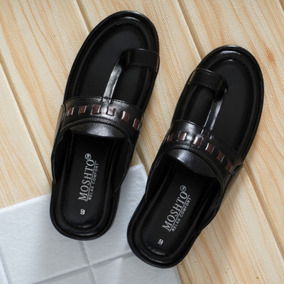 OMA Men Casual(Black , 6)
