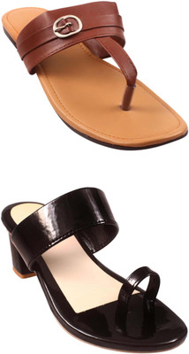 Goraiya Women Flats(Beige, Black, Grey , 6)