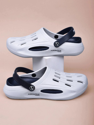 action ONTC-14 Men Clogs(Grey, Navy, Blue , 6)