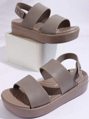 JUMPLITE Women Flats(Brown , 4)