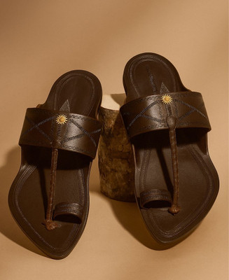 Kolhapuri Men Sandals(Brown , 10)