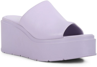 London Rag Women Heels(Purple , 7)