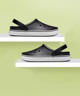 CROCS Off Court Men Clogs(Black , 8 UK/India)