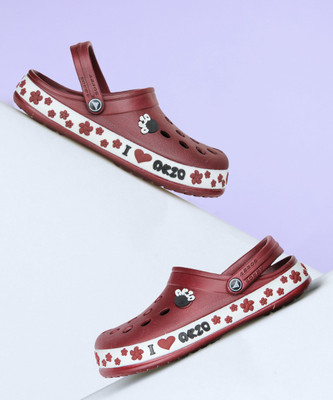 Abros Women Clogs(Maroon , 5)