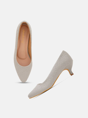 Dressberry Women Heels(Grey , 5)