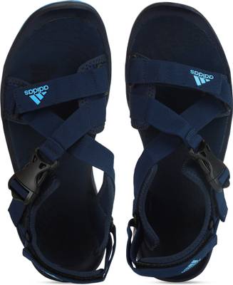 Navy blue best sale adidas sandals