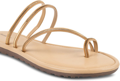 Dressberry Women Flats(Beige , 8)