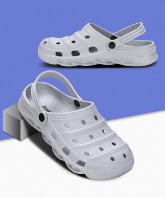 Paragon A1K10915G Clogs For Men | Water Resistant | Ultra Soft | Durable , Lightweight Men Sandals(Grey , 8)