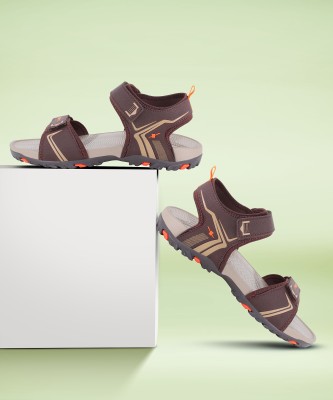 Sparx Men Brown, Orange Sandals